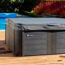 2m x 2m - Charcoal - Alpine Spas Cover (16cm Radius)