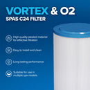 Vortex / O2 Spas C24 Filter