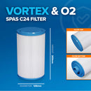 Vortex / O2 Spas C24 Filter