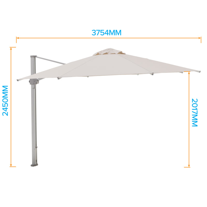 Granada Cantilever Umbrella - Sand