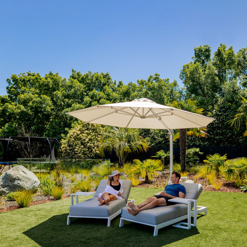 Granada Cantilever Umbrella - Sand