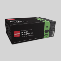 Harvia Black Vulcanite Sauna Stones 20KG