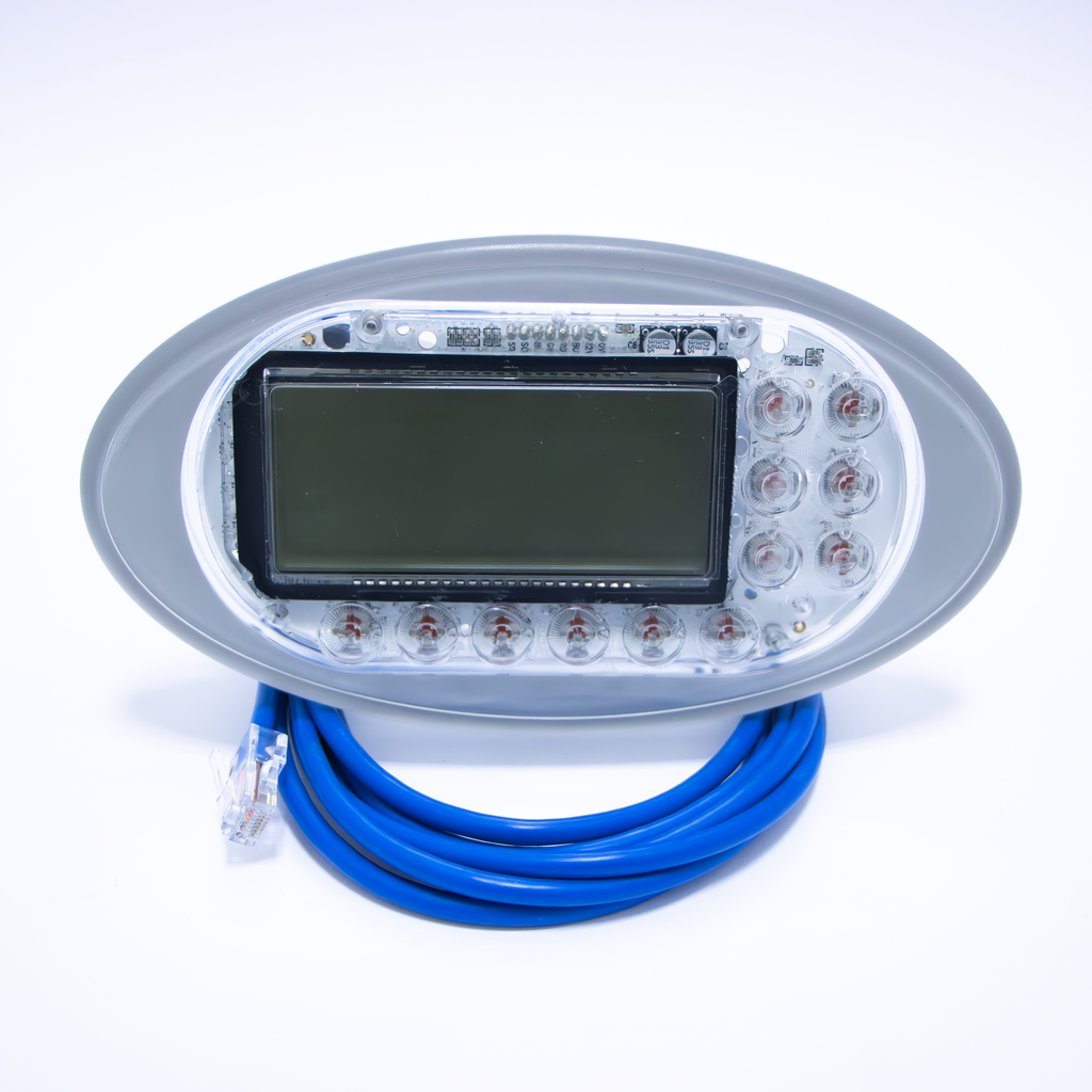 Sv3 Control Panel SpaNet SV3 Touchpad and Overlay