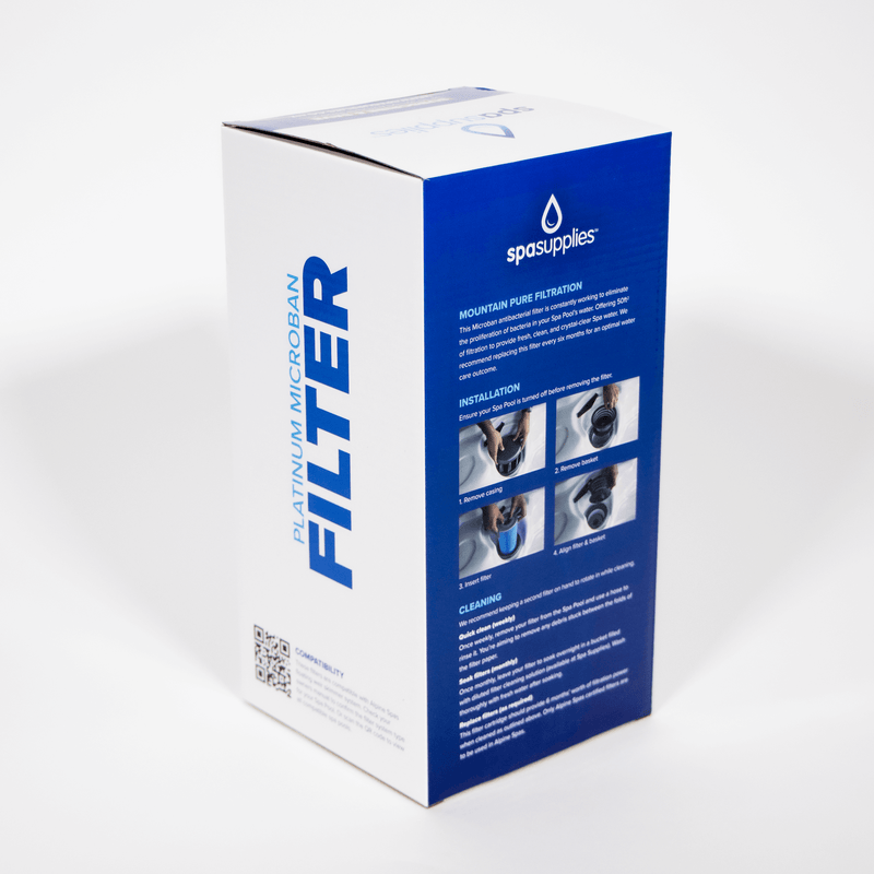 Platinum Microban Filter (Single) - Alpine Spas.