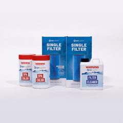 INS - 2 x Platinum Microban Filter, Filter Cleaner & 2kg Chlorine Subscription Pack