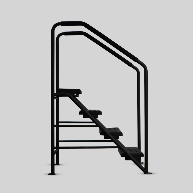 Mini Fourth Steps Deluxe Four level Steps - Black