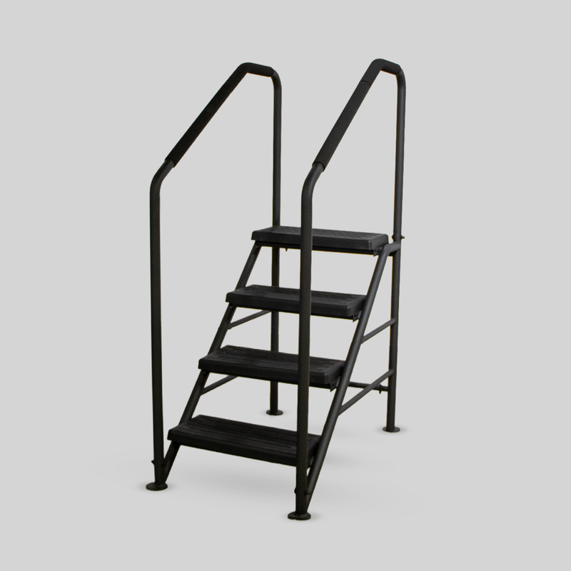 Deluxe Four level Steps - Black