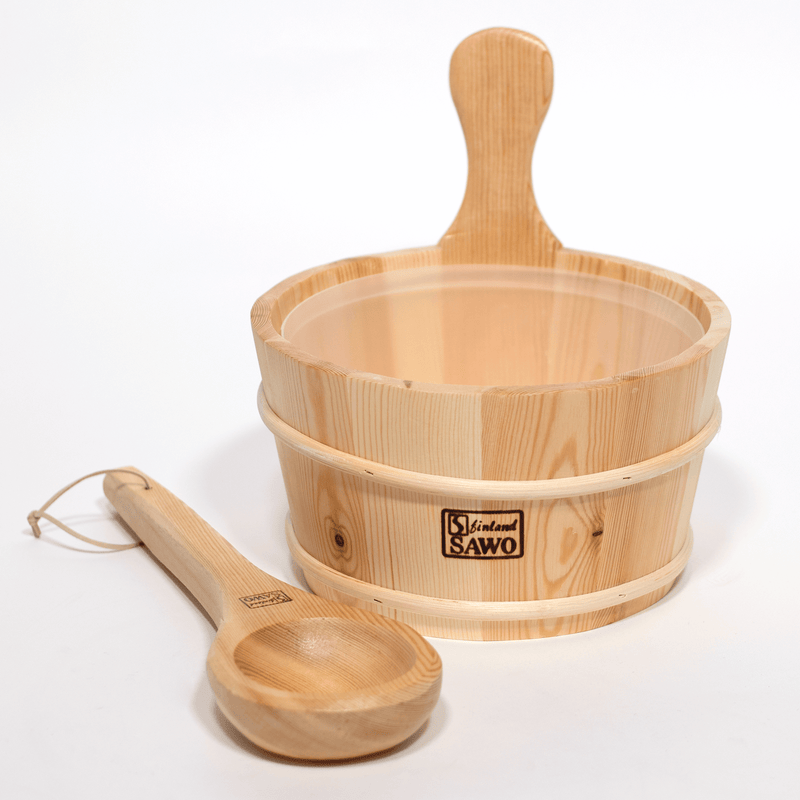 Sauna Bucket & Ladle 4 Litre