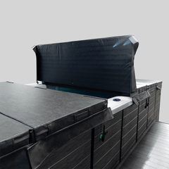 3.9m x 2.28m - Swim Spa Cover - Hydro 2-Piece - Charcoal