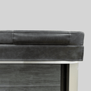 3.9m x 2.28m - Swim Spa Cover - Hydro 3-Piece - Charcoal